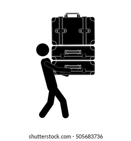 traveler or passenger icon image 