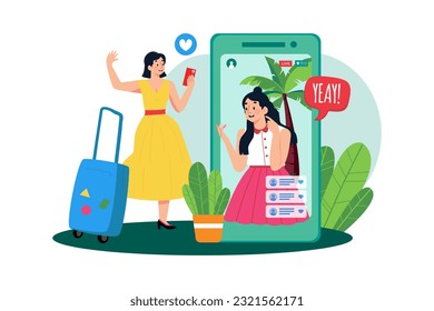 Traveler seeks recommendations and connects.