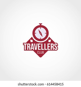 Travelers Logo Design Vector