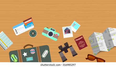 Traveling background