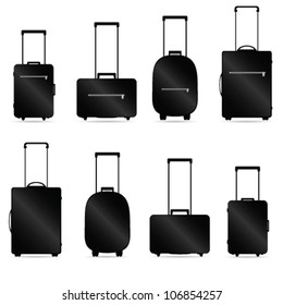 traveling bag vector illustration