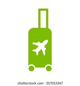 Traveling bag - Vector illustration isolated