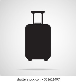 Traveling baggage icon , vector EPS 10.