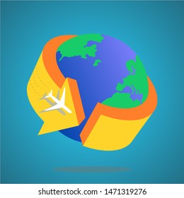 Traveling by air plane allows us to travel around the world. Delivery of goods by plane is faster than other vehicles.