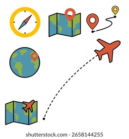 Icon-Set für Wohnungsdesign