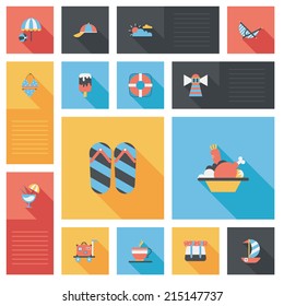 traveling flat ui background,eps10