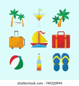 Traveling Icon Set