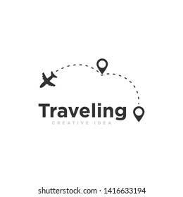 Traveling Logo and Icon Template