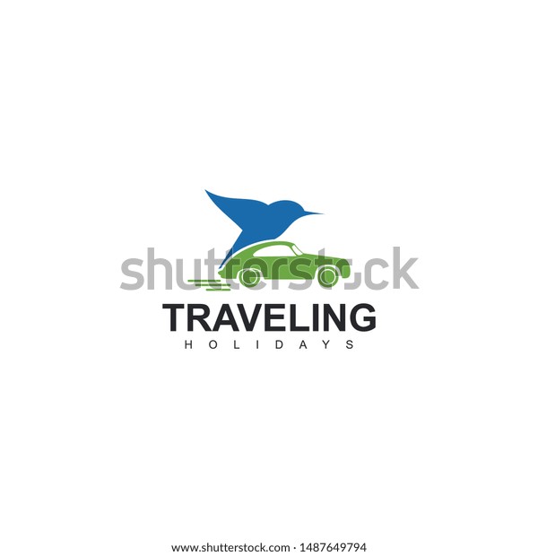traveling logo template\
design vector