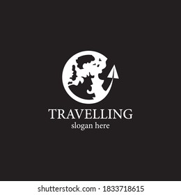 Traveling logo template vector icon design