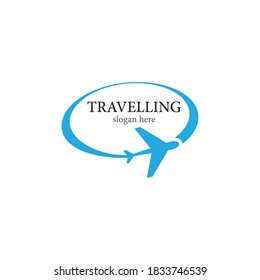 Travel Agency Logo Template Stock Vector (Royalty Free) 1112480693