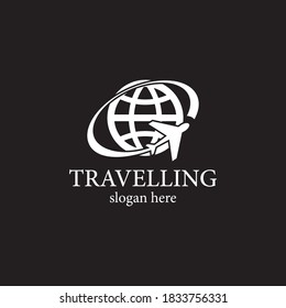 Traveling logo template vector icon design