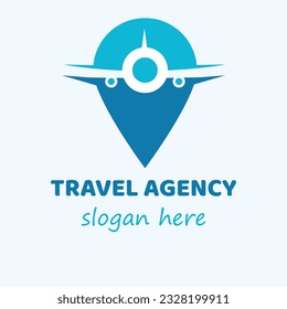 traveling logo-identity design template for use transport business