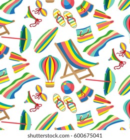 traveling pattern. colorful seamless background