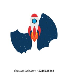 Traveling to space by rockets or space shuttles