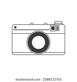 Traveling theme vector art. Cute and simple traveling kit vector icon arts