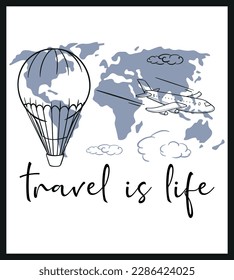 Traveling T-shirt Design, Typography T-shirt, SVG Cut Files And Perfect For Others