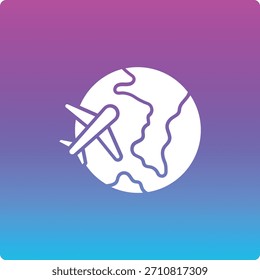 Icono de Vector viajero. Se puede utilizar para aplicaciones de impresión, móviles y de Web.