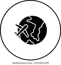 Icono de Vector viajero. Se puede utilizar para aplicaciones de impresión, móviles y de Web.