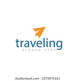 traveling vector travel logo design