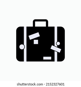 Traveller Icon. Vacation Symbol - Vector. 