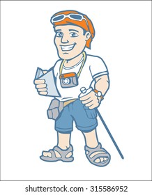 traveller man