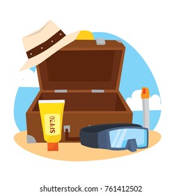Travelling and adventure icon design series.