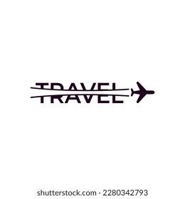 Travelling company logo design, Travel logo design, Jet logo, Airplane logo, New concept, Premium design