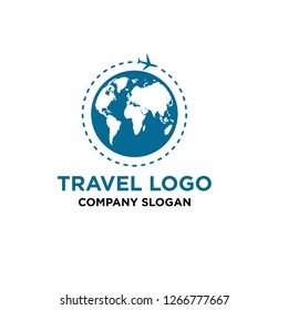 travelling logo template