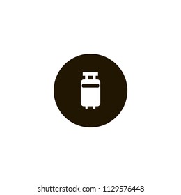 travelling suitcase icon. flat design