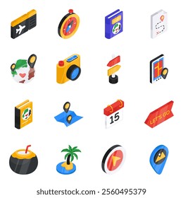 Its travelling time in the free icon pack world. We can't decide whether to take a camping trip, a beach getaway or a road trip, we have it all in the icon pack by the way. In the meantime, we are pre