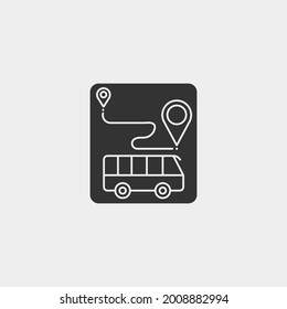 Travelling vector icon illustration sign