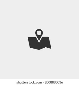 Travelling vector icon illustration sign