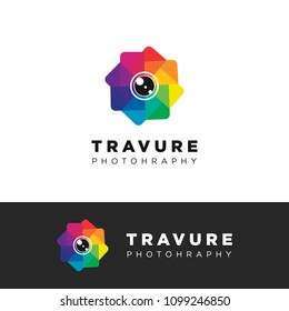 Travure Photography Logo Vector Template