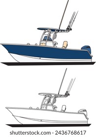 A trawler is a fishing vessel designed to use trawl nets in order to catch large volumes of fish. Outrigger trawlers – use outriggers to tow the trawl. These are commonly used to catch shrimp.