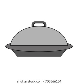 tray or covered platter icon image 