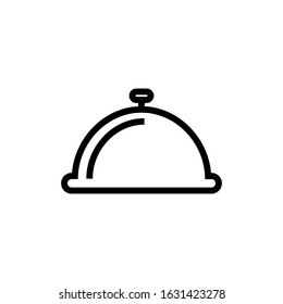 tray of food icon template illustration design