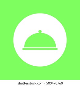  a tray of food  Vector illustration.
