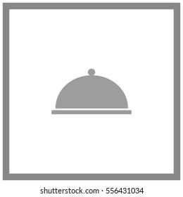  a tray of food  Vector illustration.