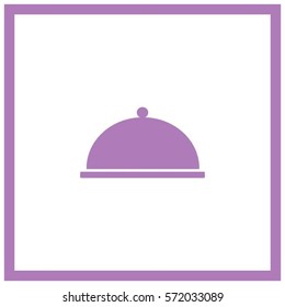  a tray of food  Vector illustration.