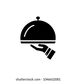 Tray icon hand symbol 