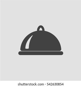 Tray icon vector