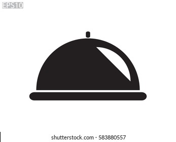 tray icon, vector illustration eps10