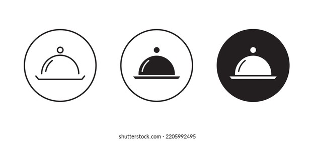 Tray icon vector, sign, symbol, logo, illustration, editable stroke, flat design style isolated on white linear