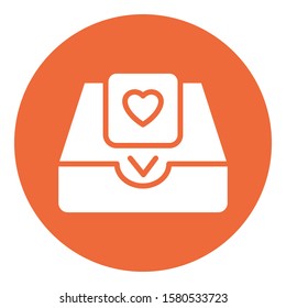 
Tray, loving storage   Isolated Vector icon which can easily modify or edit
