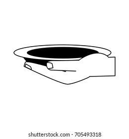tray or platter icon image 