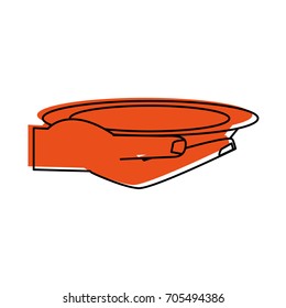 tray or platter icon image 