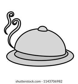 tray server isolated icon