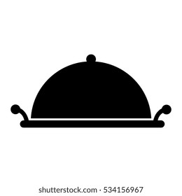 tray server isolated icon