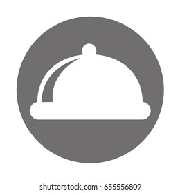 tray server isolated icon